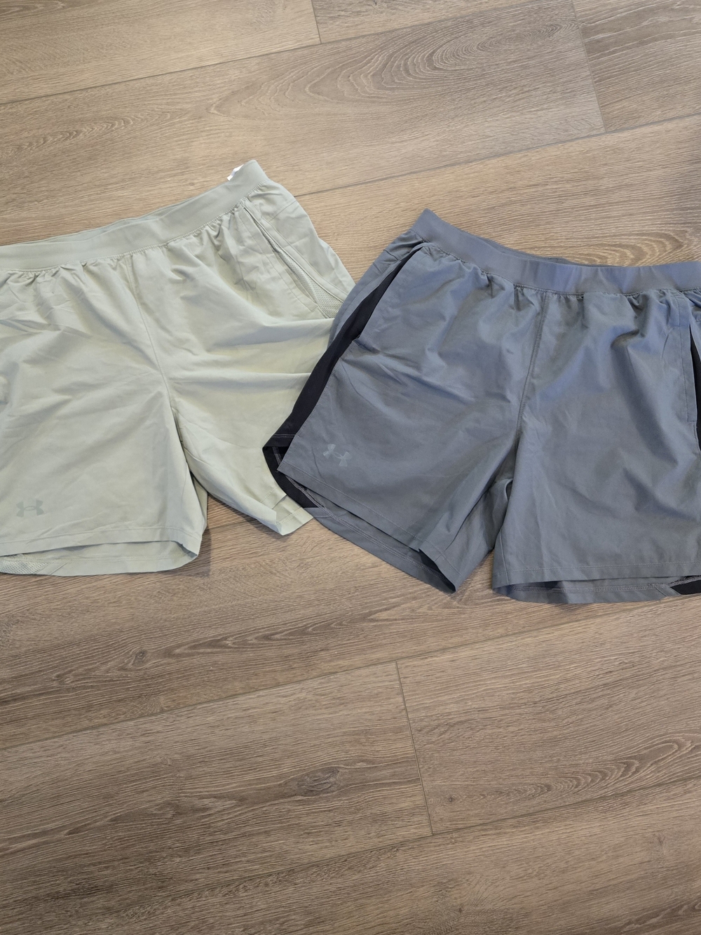 Under Armour Men’s Training Shorts in Sage and Slate